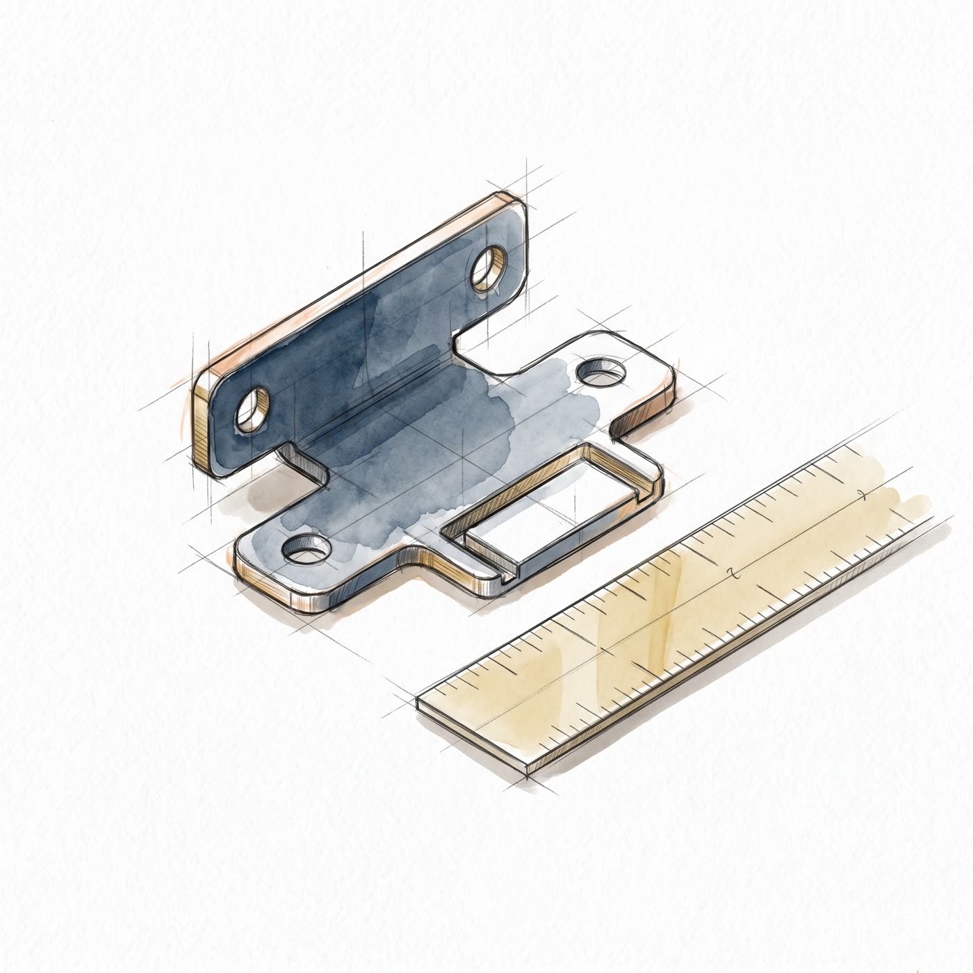 Submit your geometry at the exact size you want it cut — auto-quote measures geometry, not labels.
