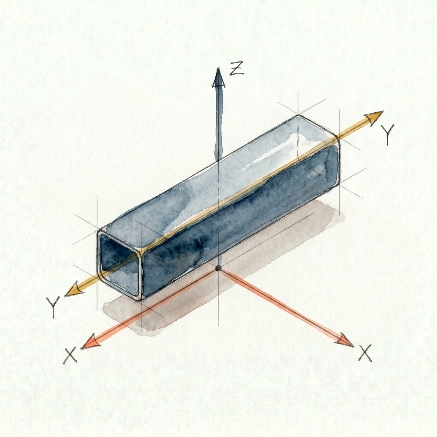 Model your tube along the +Y axis from origin so auto-quote knows how to orient your callouts on the right face.
